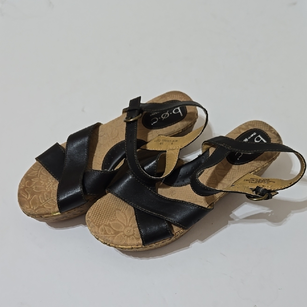 b.o.c. Born Concept Women's Black  Sandals